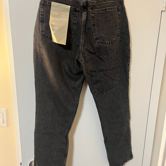 Everlane The '90s Cheeky Hourglass Jean Size 29 in Washed Black, Brand New - Picture 7 of 10